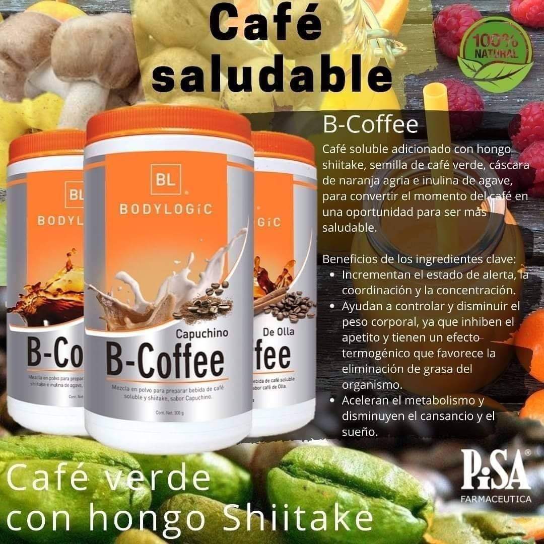 B - Coffee Verde Con Hongo Shiiitake