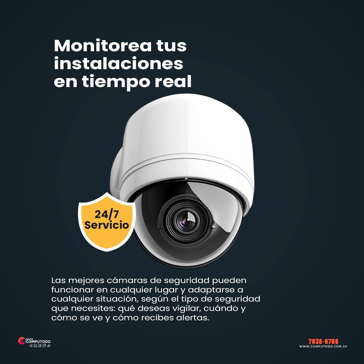 Te ofrecemos soluciones integrales para la vigilancia