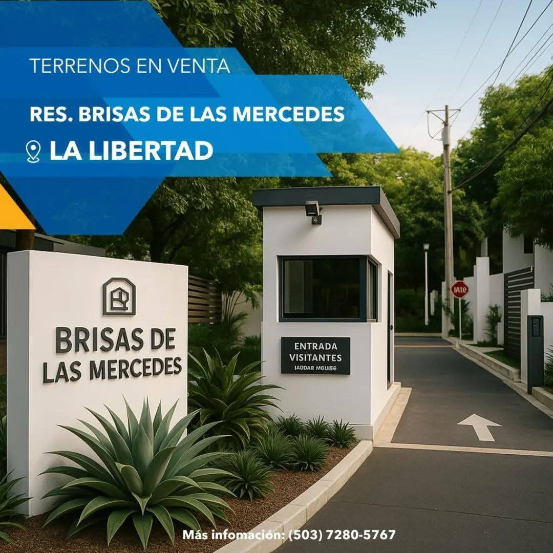 En venta 3 terrenos en Res. Brisas de Las Flores