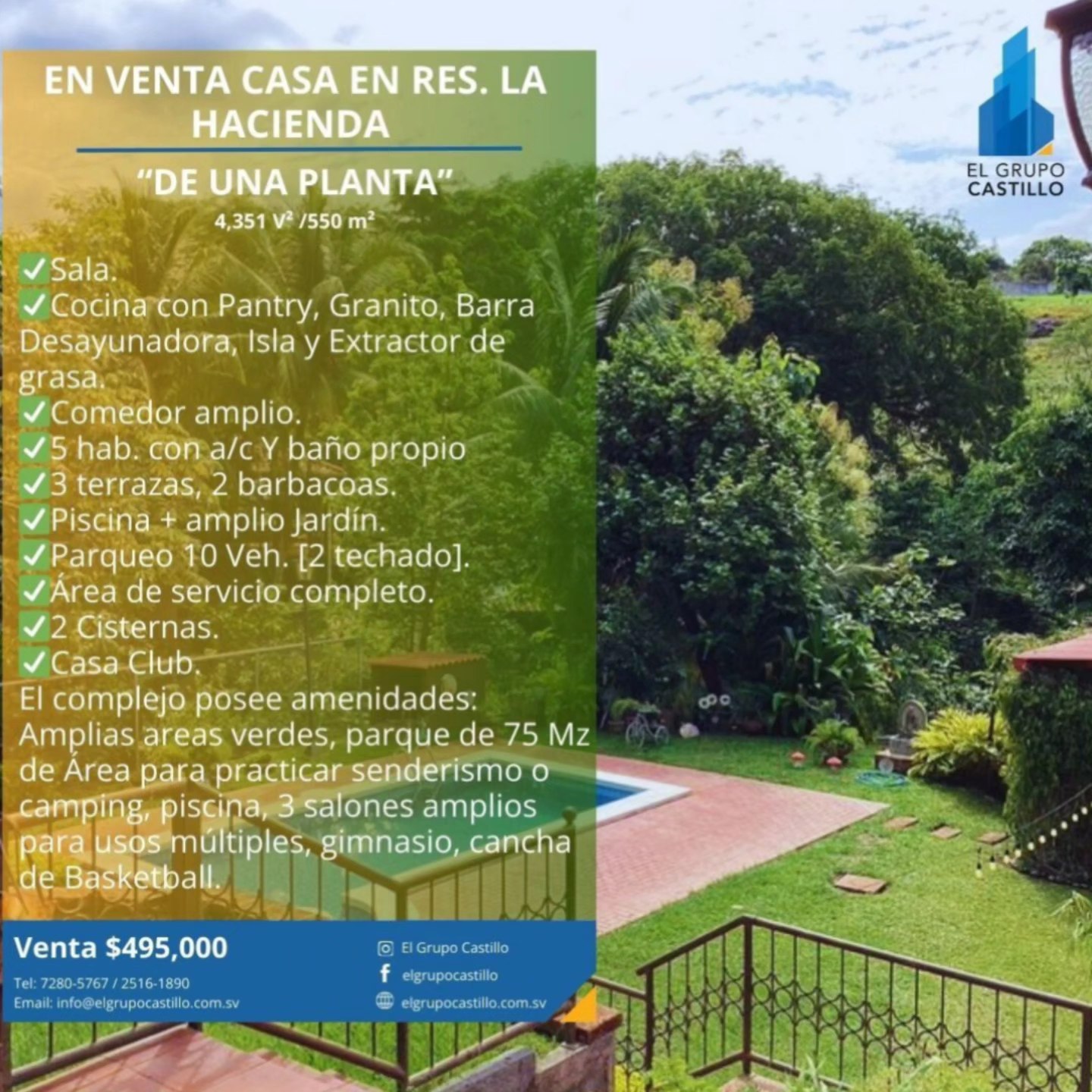En Venta Casa en Res. La Hacienda